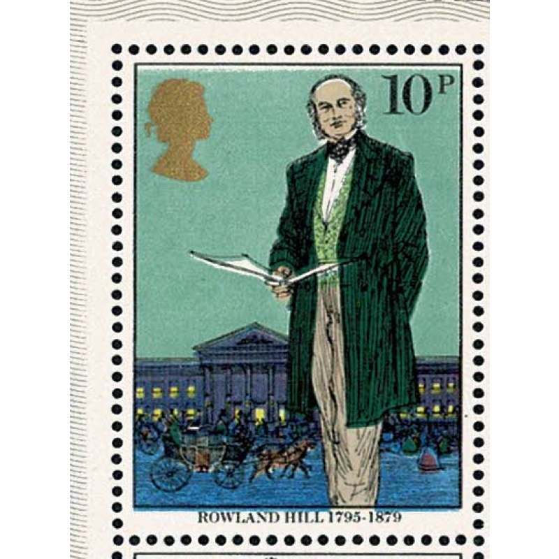 1979 R. Hill Miniature Sheet. Multiple minor colour shifts