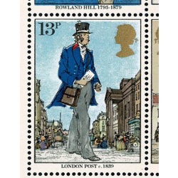 1979 R. Hill Miniature Sheet. Multiple minor colour shifts