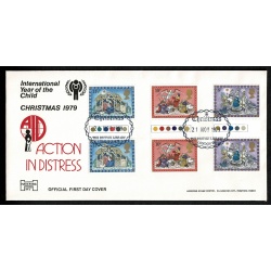 1979 Christmas Traffic Light GP set on International Y.O.C sponsored cover "The British Library WC" Special Handstamp.