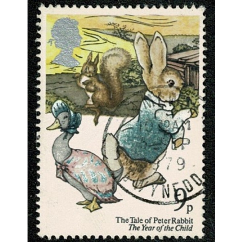 1979 Year of the Child 9p SG 1091. Fine used.