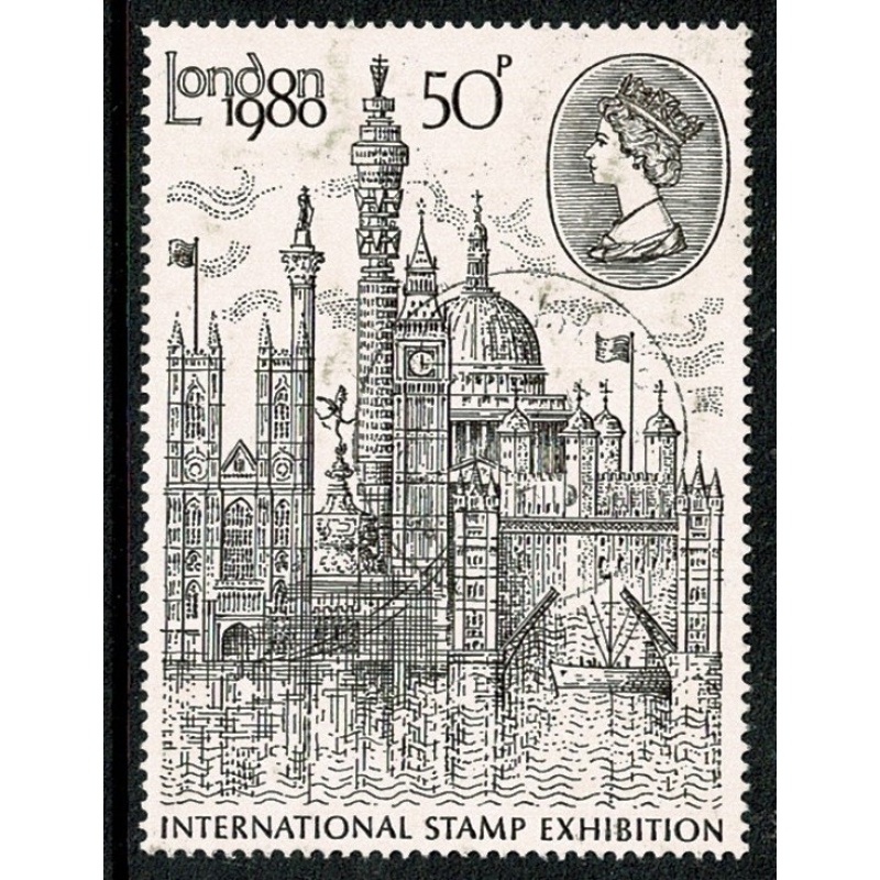 1980 London Stamp Exhibition 50p Type I. SG 1118. Fine used single.