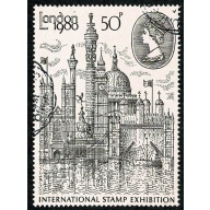 1980 London Stamp Exhibition 50p Type I. SG 1118. Fine used single.