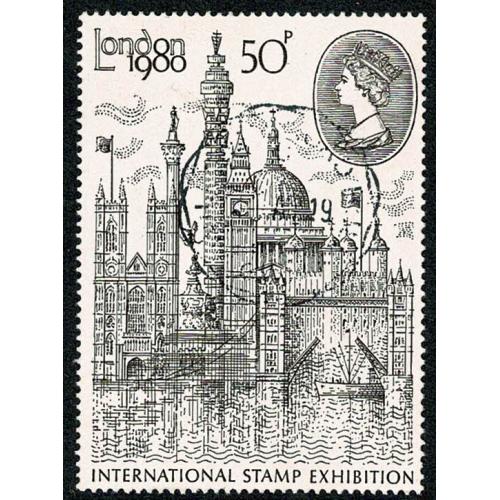 1980 London Stamp Exhibition 50p Type I. SG 1118. Fine used single.