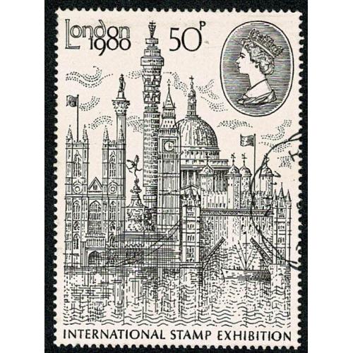 1980 London Stamp Exhibition 50p Type I. SG 1118. Fine used single.
