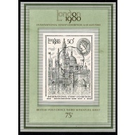 1980 London Stamp Exhibition Miniature Sheet. SG MS1119. Very Fine Used