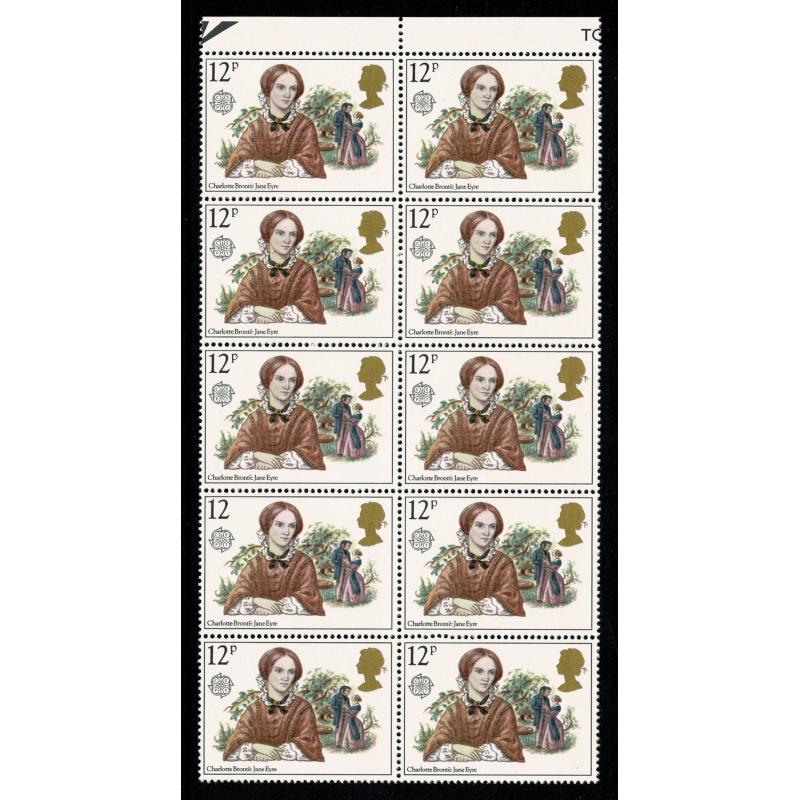1980 Authors 12p. missing p constant variety. SG 125Ea