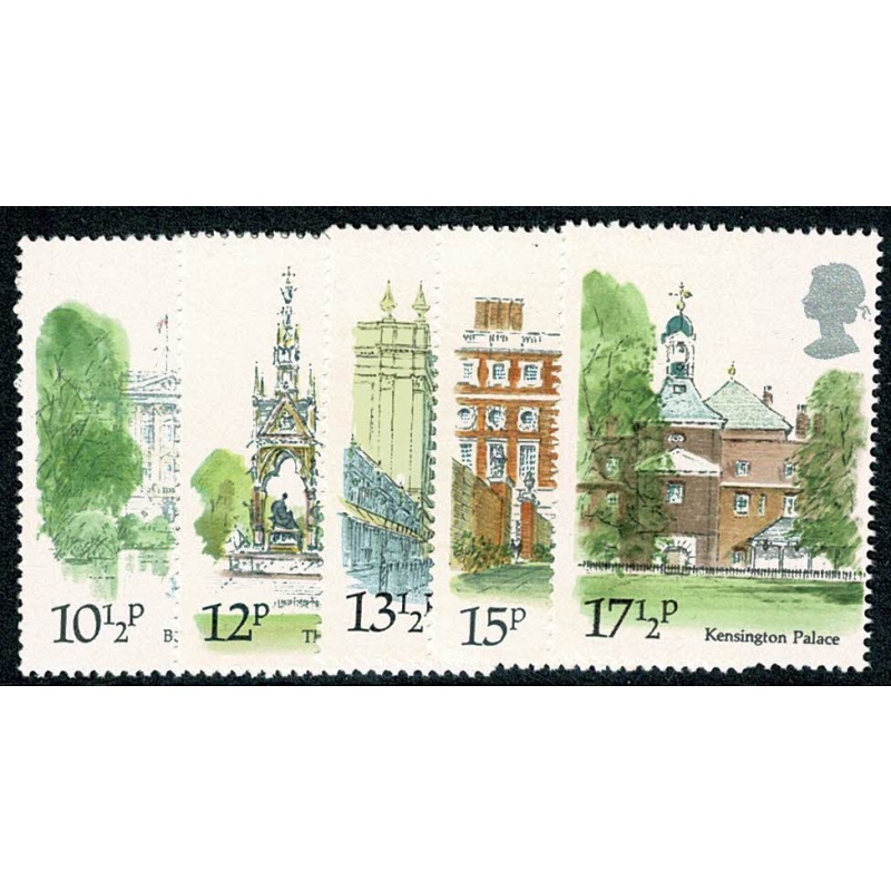 1980 London Landmarks. SG 1120-1124