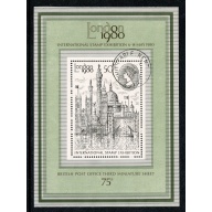 1980 London 80 Stamp Exhibition. Miniature Sheet fine used. SG MS1119