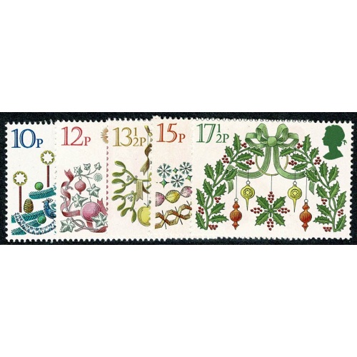 1980 Christmas. SG 1138-1142