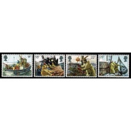 1981 Fishing. SG 1166-1169.  UM set.