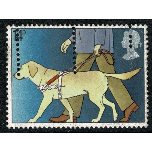 1981 Year of Disabled 14p. PERFORATION ERROR. SG 1147 var
