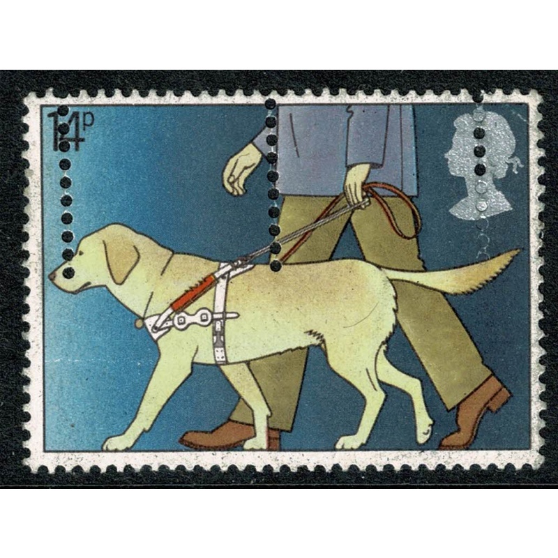 1981 Year of Disabled 14p. PERFORATION ERROR. SG 1147 var