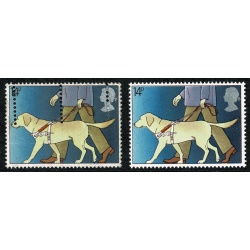 1981 Year of Disabled 14p. PERFORATION ERROR. SG 1147 var