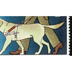 1981 Year of Disabled 14p. "dark patch on shoe" SG Spec. W477c