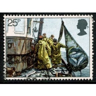 1981 Fishing 25p. Very Fine Used Single. SG 1169