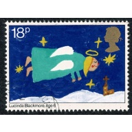 1981 Christmas 18p Fine Used single . SG 1172