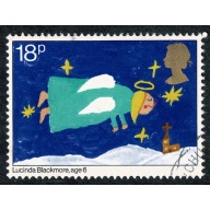 1981 Christmas 18p Fine Used single . SG 1172