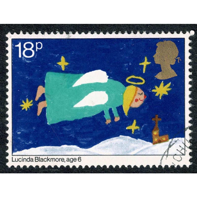 1981 Christmas 18p Fine Used single . SG 1172
