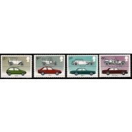 1982 British Motor Cars. UM Set of 4 values. SG 1198-1201