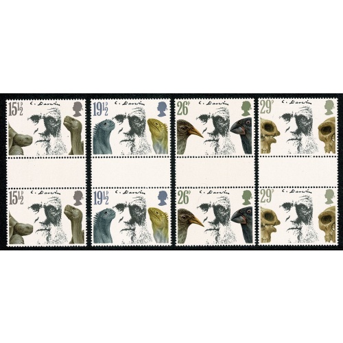 1982 Darwin. Gutter Pair set of 4 values. SG 1175-1178. Unmounted Mint
