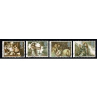1985 Arthurian Legends.  VFU  Set of 4 values. SG 1294-1297