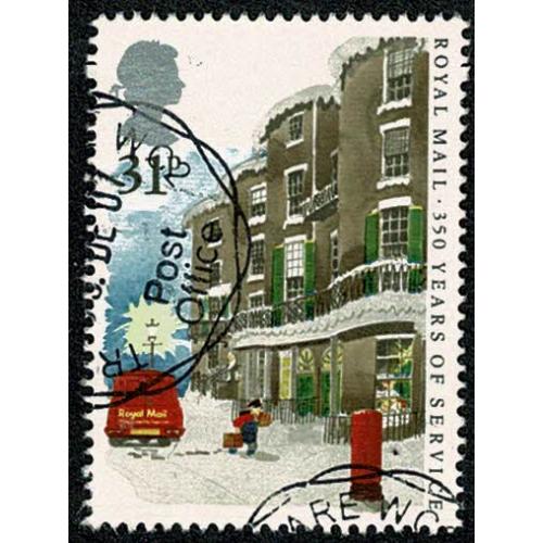 1985 350 years of Royal Mail 31p. Very Fine Used single. SG 1292