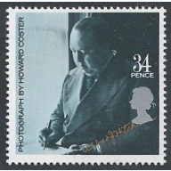 1985 Films 34p. Silver shift error. SG 1302 var.