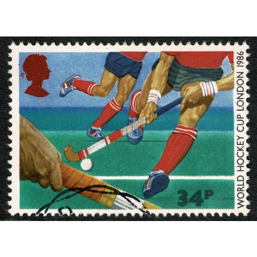 1986 Commonwealth Games 34p. Fine Used single. SG 1332