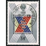 1986 Parliament.  Very Fine Used single. SG 1335.