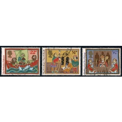 1986 Christmas 34p. Set of 6 values Fine Used. SG 1341-1346