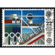1987 Architects 22p. Very Fine Used single. SG 1356