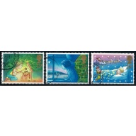 1987 Christmas. Set of 5 values Fine Used SG 1375-1379