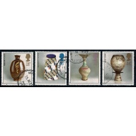 1987 Studio Pottery. Set of 4 values Fine Used. SG 1371-1374