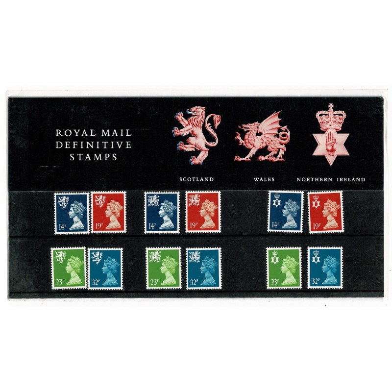 1988 Three Regions 14p-32p. Pack No. 17