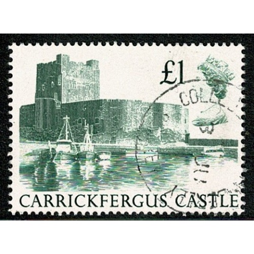 1988 Castle High values.  £1 Fine Used. SG 1410