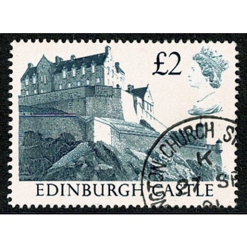 1988 Castle High values.  £2 Fine Used. SG 1412