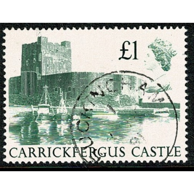 1988 Castle High values.  £1 Fine Used. SG 1410