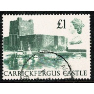 1988 Castle High values.  £1 Fine Used. SG 1410