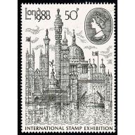 1980 London Stamp Exhibition 50p Type I. SG 1118
