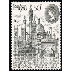 1980 London Stamp Exhibition 50p Type I. SG 1118