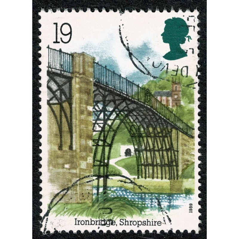 1989 Industrial Archaeology 19p. Fine Used single. SG 1440