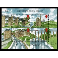 1989 Industrial Archaeology. Miniature Sheet