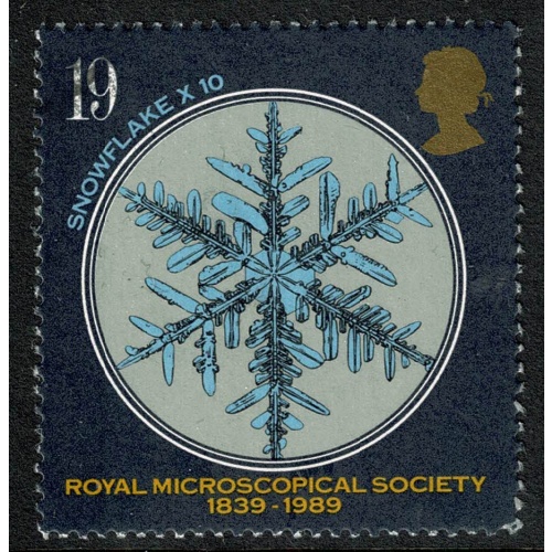1989 Microscopical Society 19p. Fine used single. SG 1453