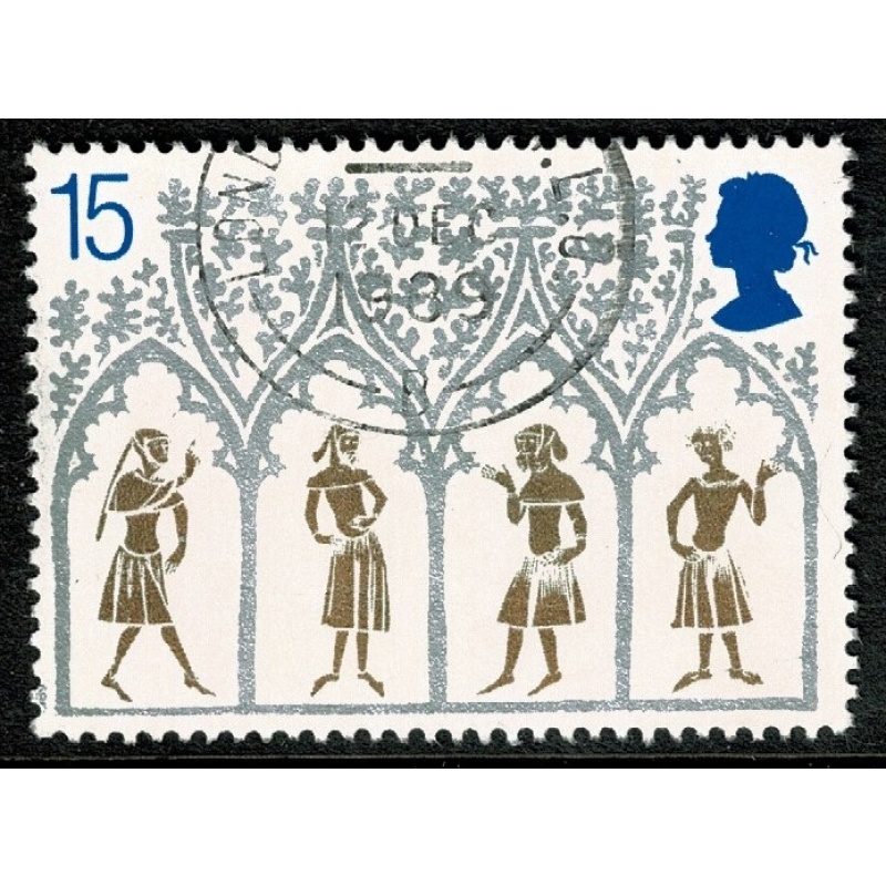 1989 Christmas 15p. Fine Used single. SG 1462