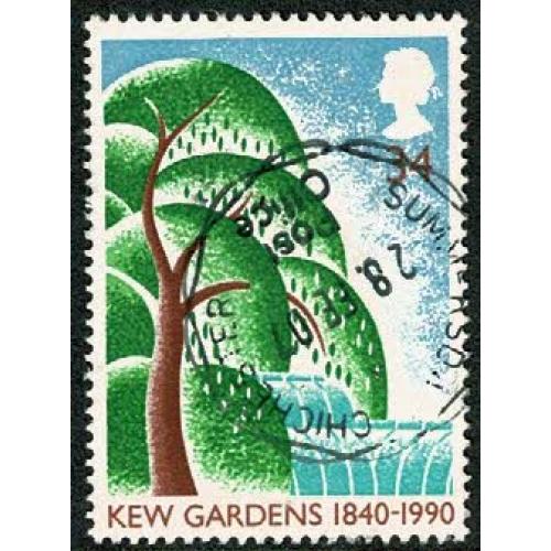 1990 Kew Gardns 34p. Very Fine Used single. SG 1504
