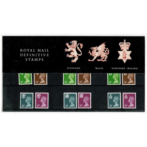 1991 Three Regions 18p-39p. Pack No. 26