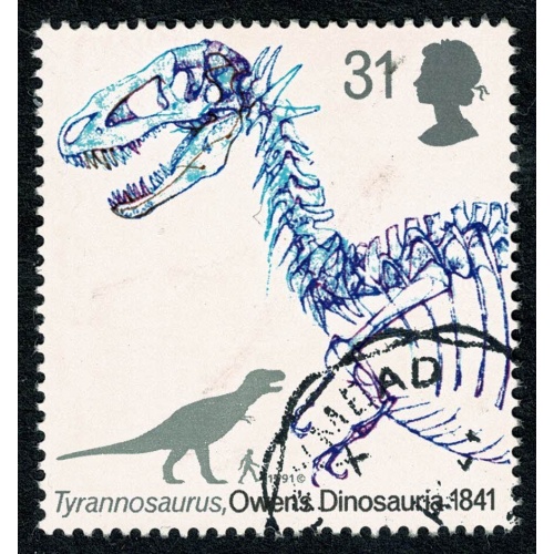 1991 Dinosaurs 31p Fine Used. SG 1575