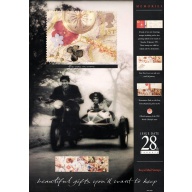 Royal Mail A3 Poster for 1992 "Memories" Greeting Stamp issue & related products.