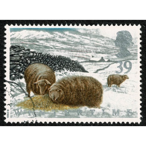 1992 Wintertime 39p. Fine Used single. SG 1591