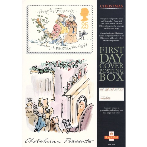 Royal Mail A3 Poster promoting 1993 Christmas Issue. Serial No. RMN 1293e. This item for Sale only to UK